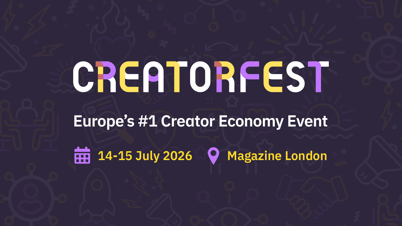 CreatorFest 2026 Tickets Are On Sale Now!
